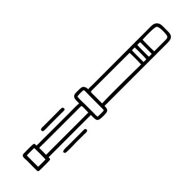 Ses jack bağlantı hattı simgesi vektör tasarımı