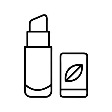 Çevre dostu doğal organik ruj kozmetik ikonu