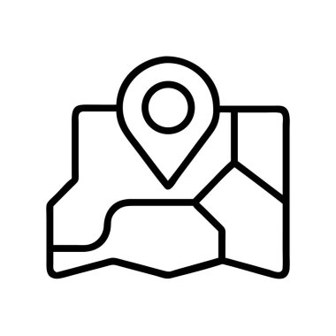 Harita konumu simgesi tam istikameti gösteriyor.