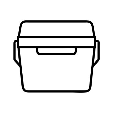 Açık hava aktiviteleri ve piknik deposu için soğutucu kutusu