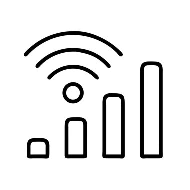 Kablosuz ağ sinyali güç seviyesi göstergesi