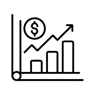 Dolar işareti ilerlemesi ile mali büyüme veri tablosu