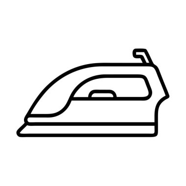 Modern bir buhar ütüsünün ana simgesi