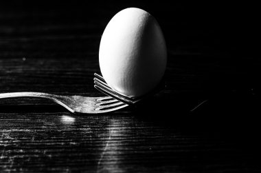 yumurta ve çatal