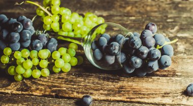 bir bardak şarap üzüm