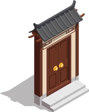 Çin tarzı kapı girişi