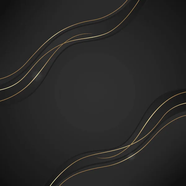 Lüks siyah ve altın kaplama, soyut arkaplan