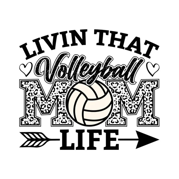 Leopar desenli eğlenceli voleybol anne hayatı tasarımı kalp ayrıntıları ve voleybol grafiği gururlu anneler ve takım hayranları için mükemmel. Tişört baskısı için sportif vektör çizimleri ya da atletik gurur duyulan aile sevgisinin ve modanın birleşimi.