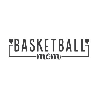 Modern basketbol anne tasarımı kalp aksanıyla ve temiz çizgilerle gururlu sporcu anneler ve basketbol hayranları için. Oyun günü kıyafetleri, tişört süblimleşmesi, vinil kesimi ya da dijital indirme projeleri için mükemmel. İstenilen dizaynlarda ve Ba 'da moda basımı için ideal