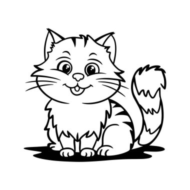 Ayrıntılı çiçek çelengi ile süslenmiş zarif tek boynuzlu at ana hat vektörü.