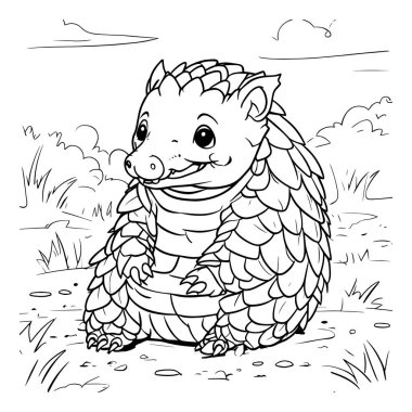 Çok sevimli pangolin boyama sayfası. Detaylı pulları ve doğa geçmişi var. Çocuklar için hayvanlar, vahşi yaşam aşıkları ve boyama meraklıları için mükemmel. Yazdırılabilir sanat, dijital indirme, yüceltme ve yaratıcı eğitim sanatı profesyonelleri için harika.