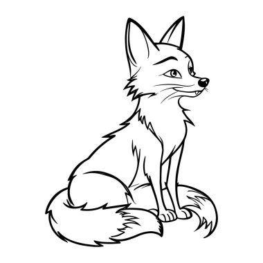 Ayrıntılı çiçek çelengi ile süslenmiş zarif tek boynuzlu at ana hat vektörü.