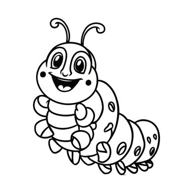 Ayrıntılı çiçek çelengi ile süslenmiş zarif tek boynuzlu at ana hat vektörü.