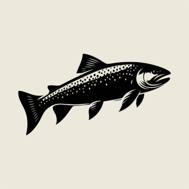 Keskin yüzgeçleri ve keskin dişleri kalın çizgi sanatında gösteren ayrıntılı turna balığı ana hatlı vektör çizimi. Gömlek tasarımı, balıkçı logosu, spor amblemleri ve vahşi yaşam sanatı için mükemmel. Tatlı su yırtıcısı, su projeleri, doğa baskıları ve vinta için ideal.