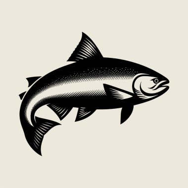 Keskin yüzgeçleri ve keskin dişleri kalın çizgi sanatında gösteren ayrıntılı turna balığı ana hatlı vektör çizimi. Gömlek tasarımı, balıkçı logosu, spor amblemleri ve vahşi yaşam sanatı için mükemmel. Tatlı su yırtıcısı, su projeleri, doğa baskıları ve vinta için ideal.