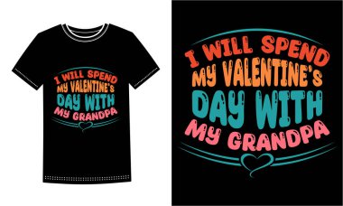 Yaratıcı sevgililer günü tişörtü tasarımı aşk kalbi elementleri romantik tipografi ve sevimli detaylar çift kıyafetleri için mükemmel ya da şık sanat hediyeleri için Şubat ayı aşk teması ve modern grafik sanat giyim ve ürün tasarımı için.