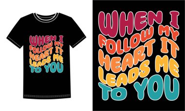 Şık Sevgililer Günü tişört vektör tasarımında kalp şekilleri, tipografi ve romantik aşk teması var. Çiftler için mükemmel bir hediye, baskı tasarımı, giysi dekorasyonu ve Sevgililer Günü 'nde aşk ve arkadaşlığın kutlanması..