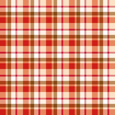 İskoç hücre kırmızı, pembe, beyaz dikişsiz desen, renkli arka plan, İngilizce tarzı. Geometrik arka plan
