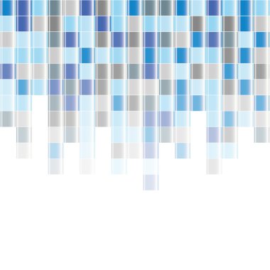 Renkli soyut kare piksel mozaik arka plan