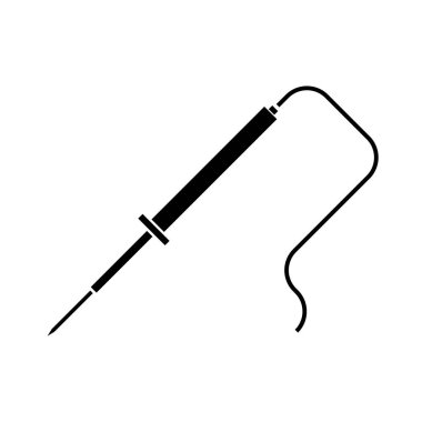 soldering iron icon illustration element design