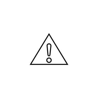 warning icon illustration element design