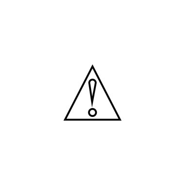 warning icon illustration element design