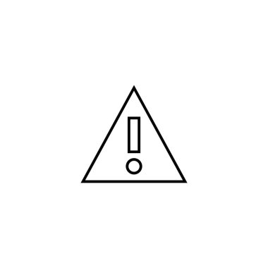 warning icon illustration element design