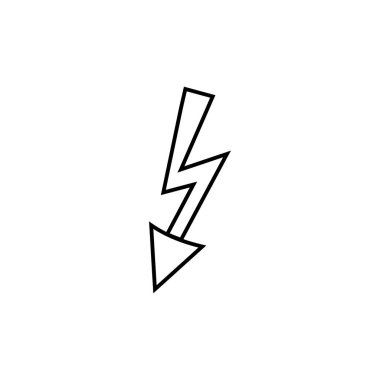 risk simgesi illüstrasyon elementi tasarımı