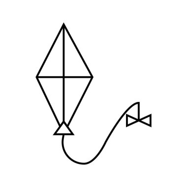 Uçurtma simgesi çizimi