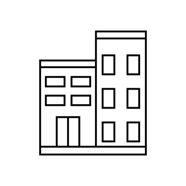 apartment icon illlustration element design
