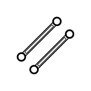 curl simgesi illüstrasyon ögesi tasarımı