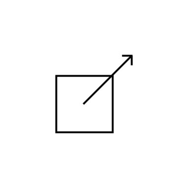 Bağlantı simgesi çizim ögesi tasarımını aç