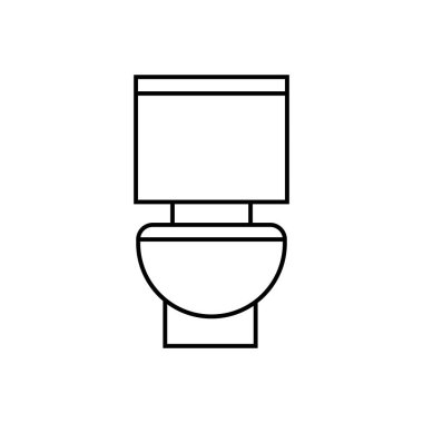 tuvalet simgesi illüstrüman tasarımı