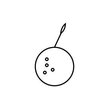 turuncu simge illüstrasyon element tasarımı