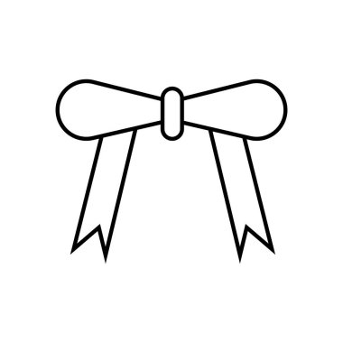 kurdele simgesi illüstrasyon unsuru tasarımı