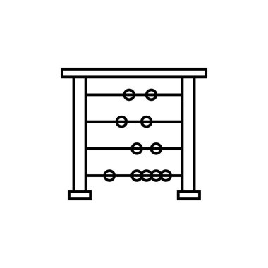 abaküs simgesi çizimi