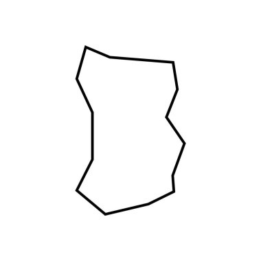 Mandalika Devre Simgesi illüstrasyon unsuru tasarımı