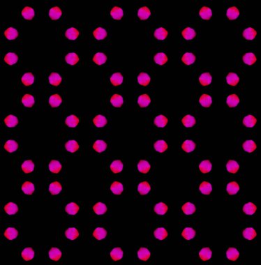 kiraz çiçeği dairesi pürüzsüz kiremit deseni