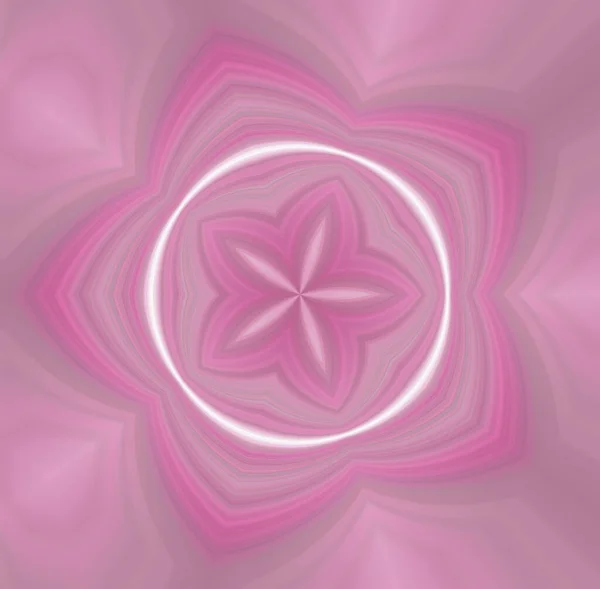 Pink Circular Starfish Pattern — Stock Photo, Image