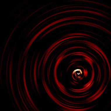 Sakin su dairesel havuzu renkli dalgalar