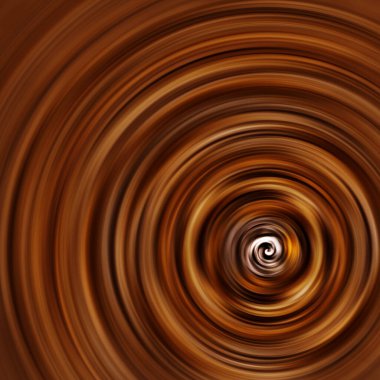 Sakin su dairesel havuzu renkli dalgalar