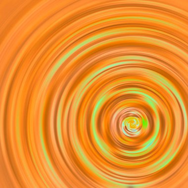 Sakin su dairesel havuzu renkli dalgalar