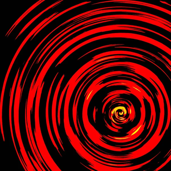 Sakin su dairesel havuzu renkli dalgalar