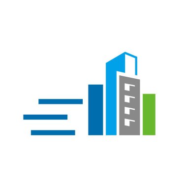 Ofis taşıma logosu, bina logosu