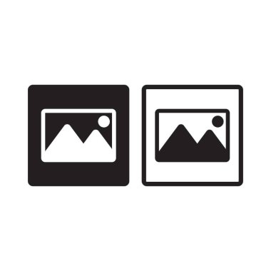picture icon , image icon vector