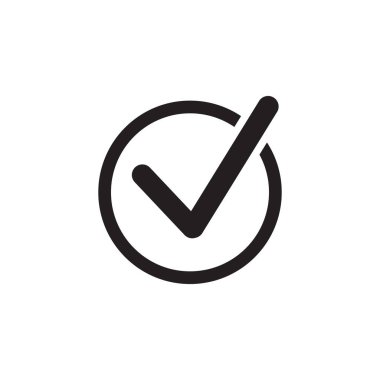 correct icon , right icon vector