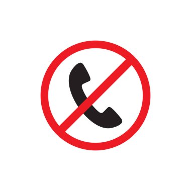 no call icon , not call icon vector