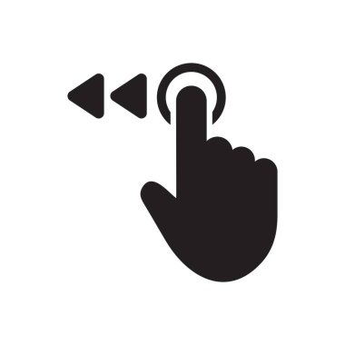 swipe to left icon , slide to left icon