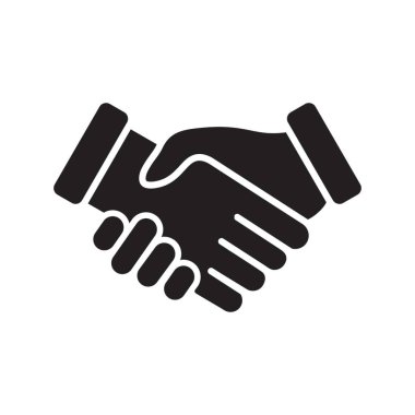 handshake icon , partnership icon vector