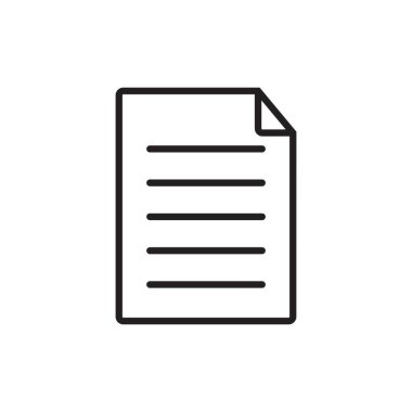 paper icon , page icon vector